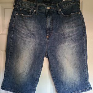 Denim Bermuda Shorts